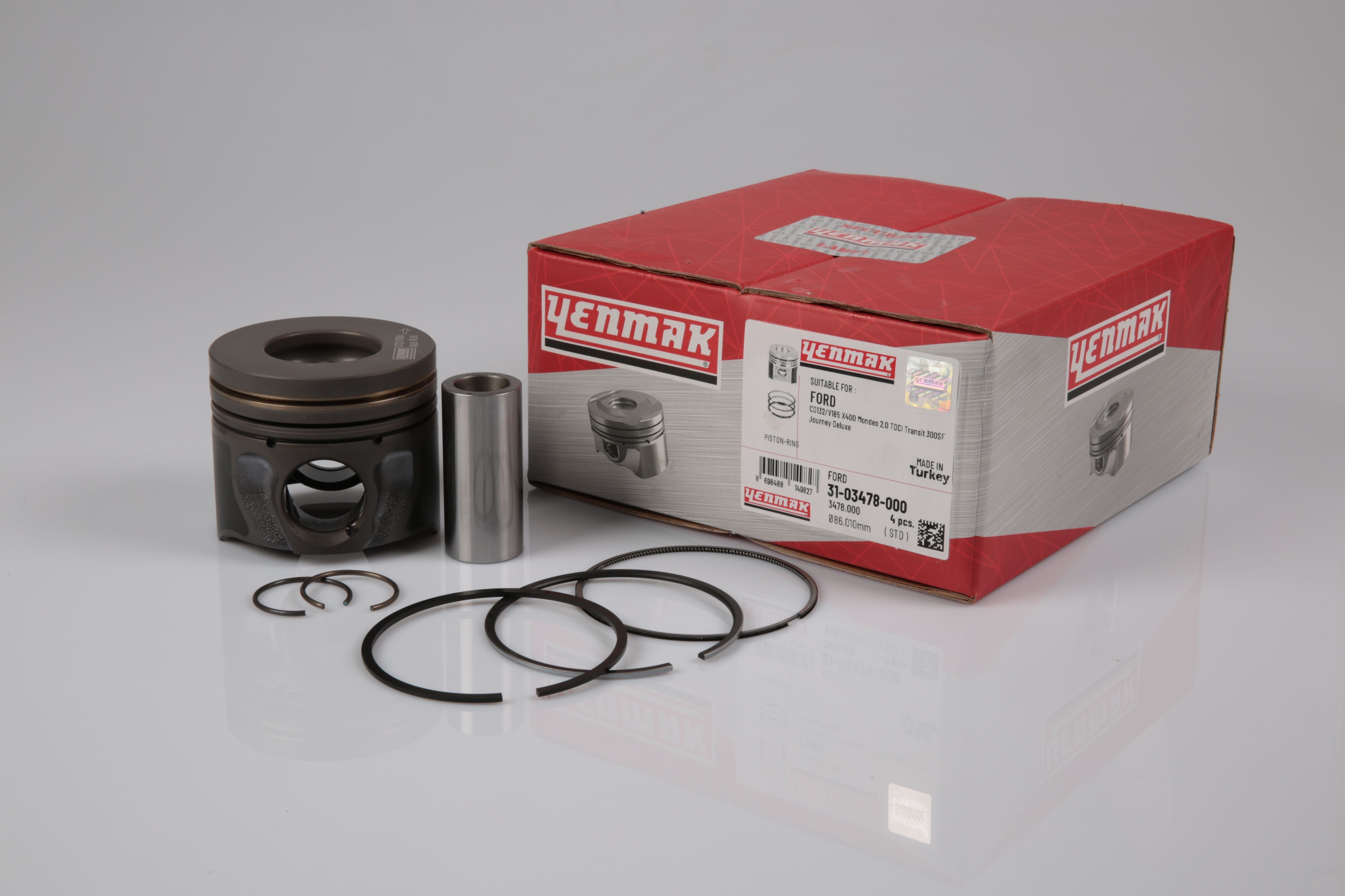 Piston Segman 86.01 Transitv.184 125Ps 2.0Tdcı 01> Önden Çeker Yenmak 31-03478-000