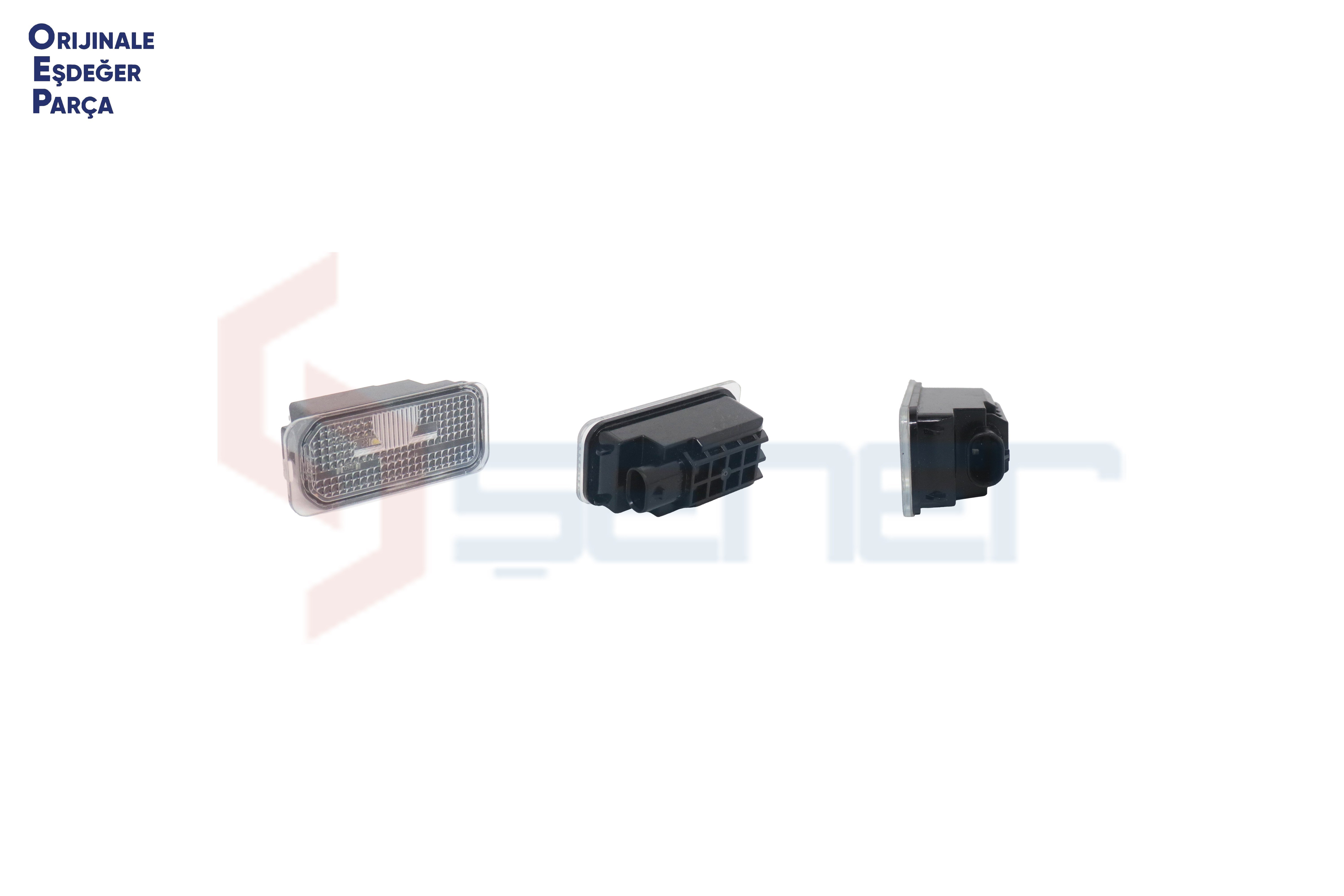 Plaka Lambası Transit V.363 Custom V.362 14> Connect Fiesta  Focus C.Max Kuga  Mondeo 08> Ranger 11> Oep 6M2A 13550 AC