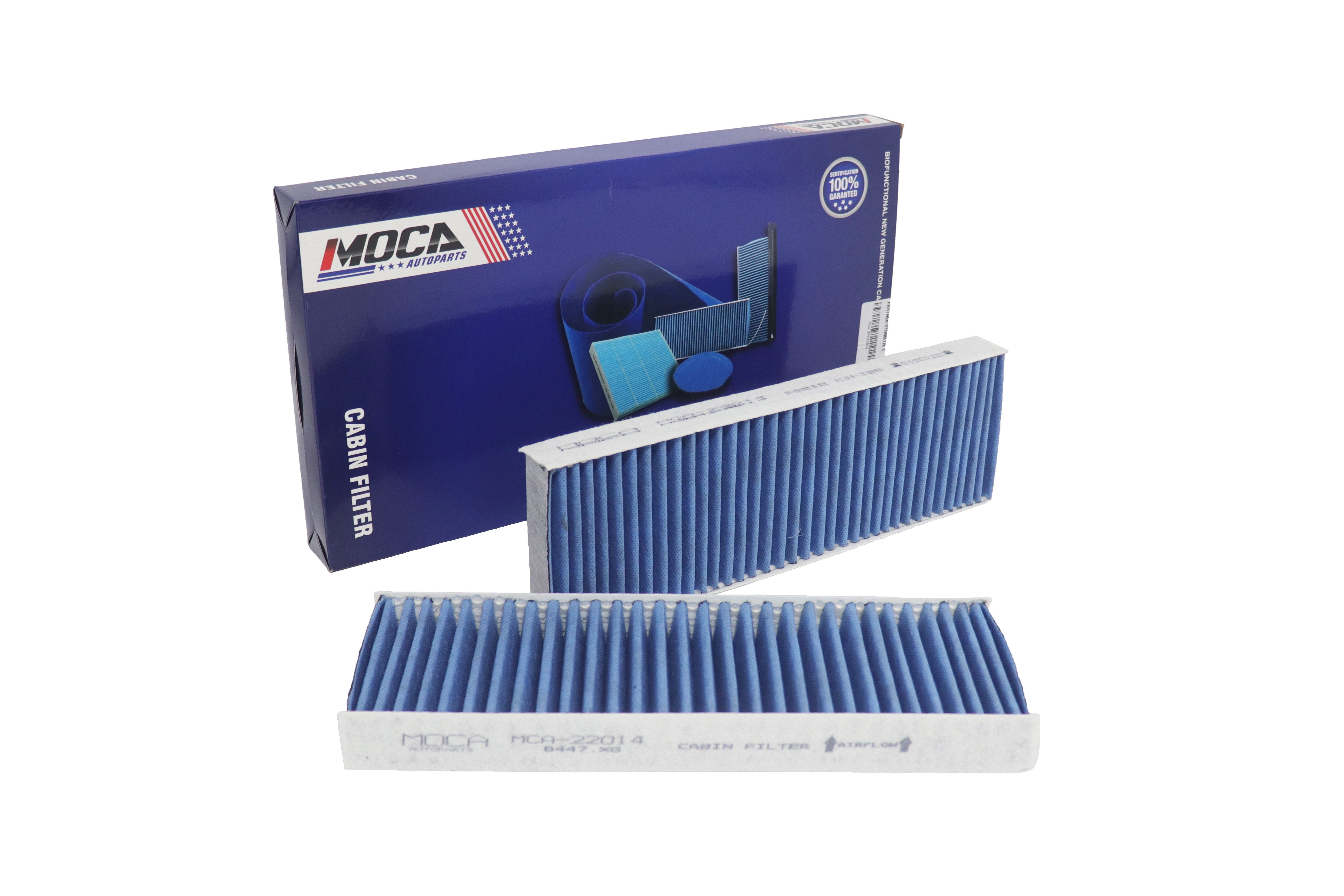 Polen Filtresi (Karbonlu) Partner Tepee Otomatik C Biyofonksiyonel Polen Filtresi Takım Çifli A = 293 MM; B = 96 MM; H = 32 MM Moca BPF22014