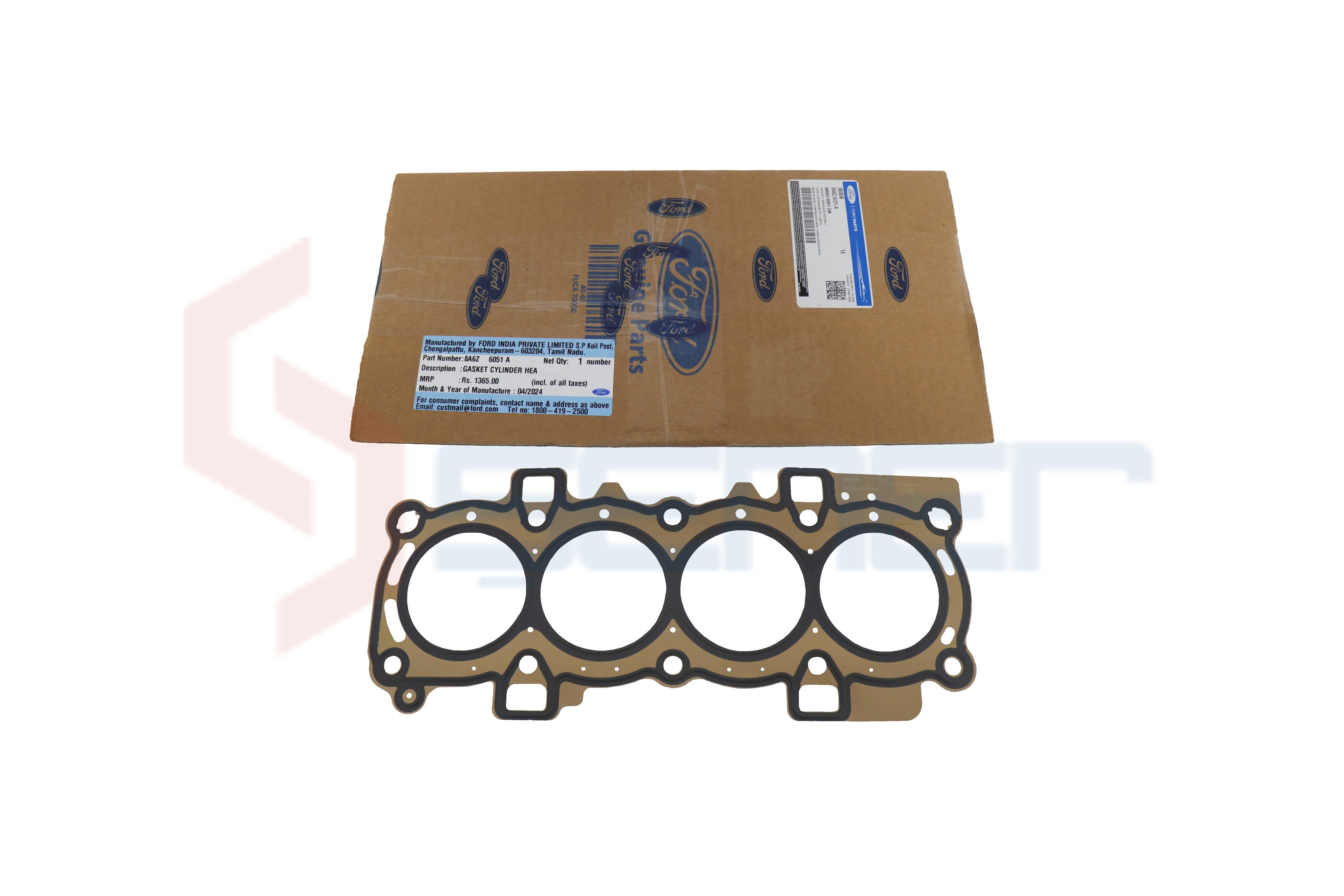Silindir Kapak Contası Fiesta 1.4 Bnz 09> Fomoco 8A6G 6051 DA