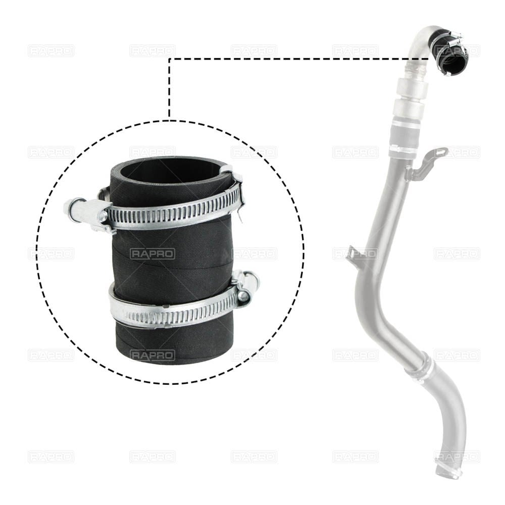 Turbo Hortumu Uç Parçası Focus C.Max 2.0Tdci 04 Rapro R16328