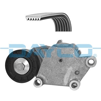 V Kayış Seti Focus 1.6Tdci 04> 308 307 C4 1.6 Hdi (Apv1076+6Pk 966) Dayco KPV257