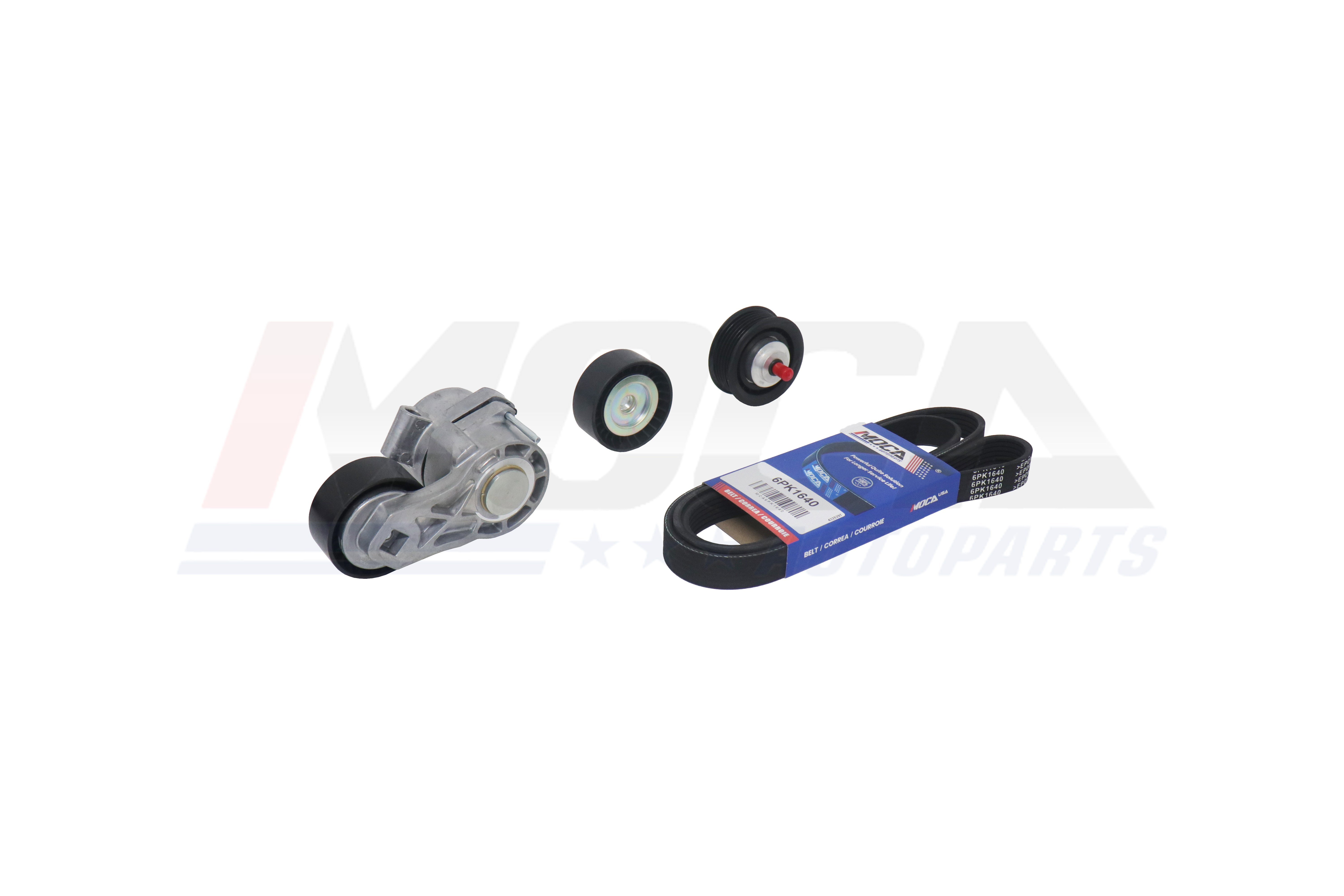 V Kayış Seti  Transit V.347 V.363 V.362 Custom 06> Boxer Iıı Jumper Iıı Ducato Iıı 06> Önden Çeker 2.2 Tdci (9676553180+1611423480+1611424780+1611423780) Moca DCK1640