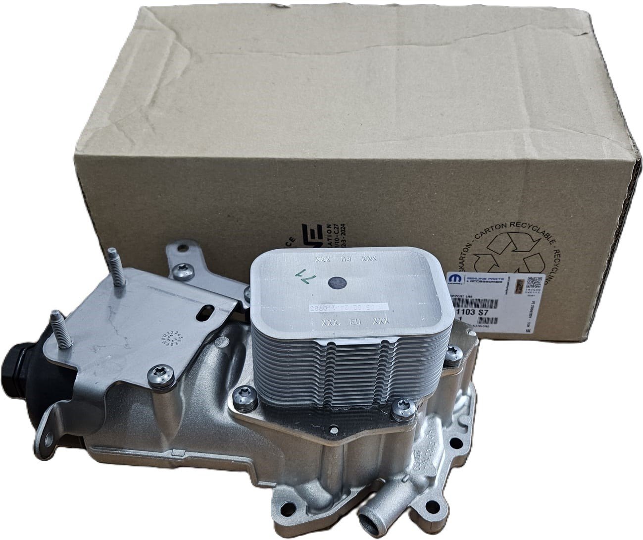 Yağ Soğutucu Focus Courıer Fiesta 1.5 1.6 Tdcı 02> 206 208 301 308 307 2008 3008 Partner C3 C4 Berlıngo 1.6 Hdi Euro 5 Dv6 Peugeot 1103.S7