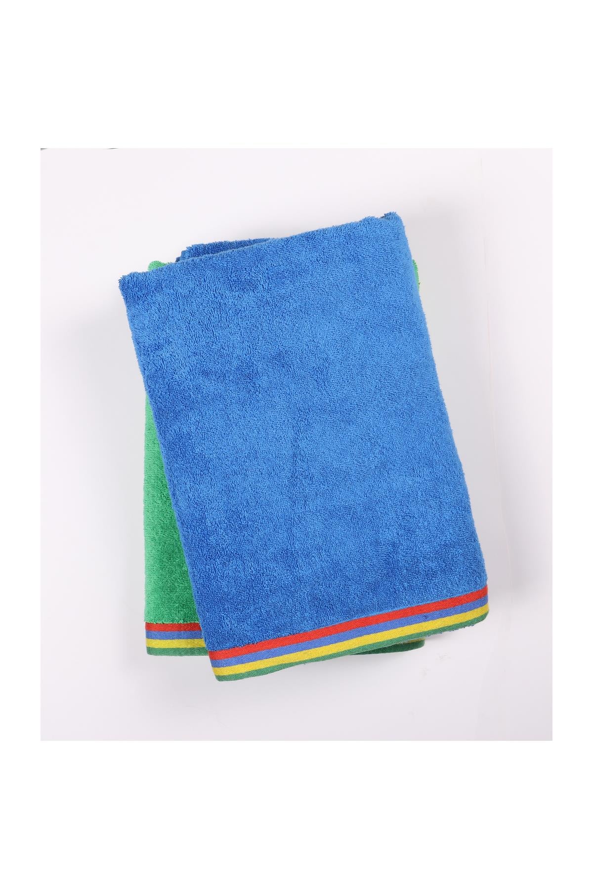 BE-0825-BL Benetton Plaj Havlu