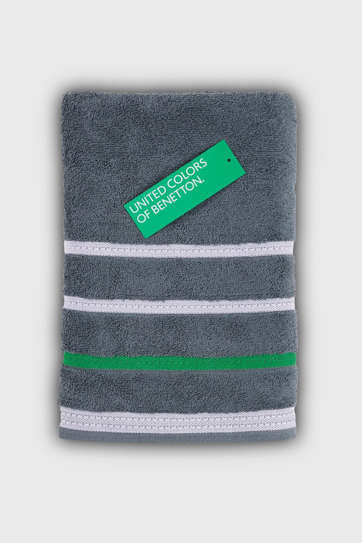 BE-0927-DGY Benetton Banyo Havlu