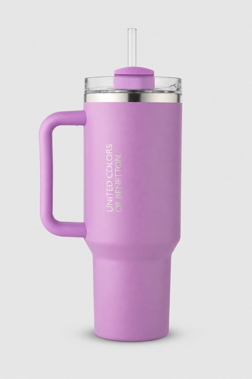 BE-KCT100-TZ Çelik Termos 900 Ml. Lila Zemin Lila Kulp