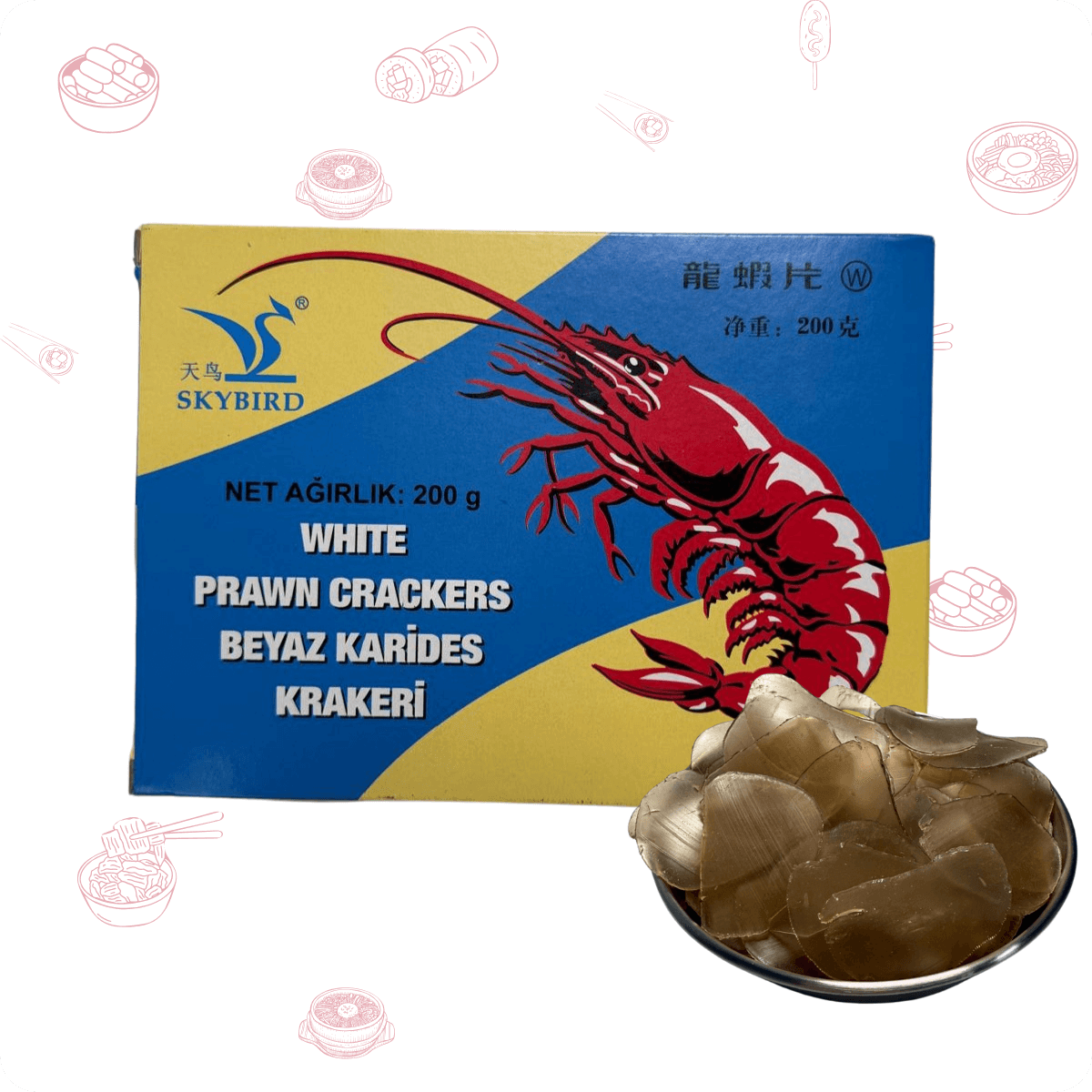 Karides Kraker - 200 Gr