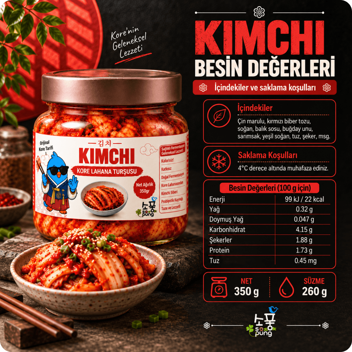 Kimchi - Kore Lahana Turşusu