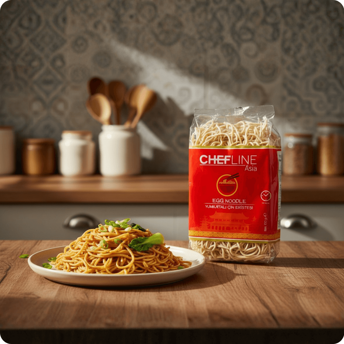Yumurtalı Çin Eriştesi - 350 Gr