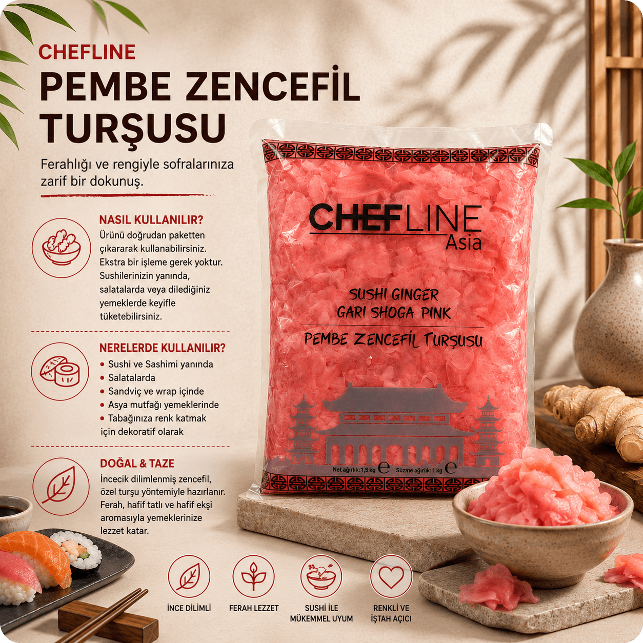 Zencefil Turşusu