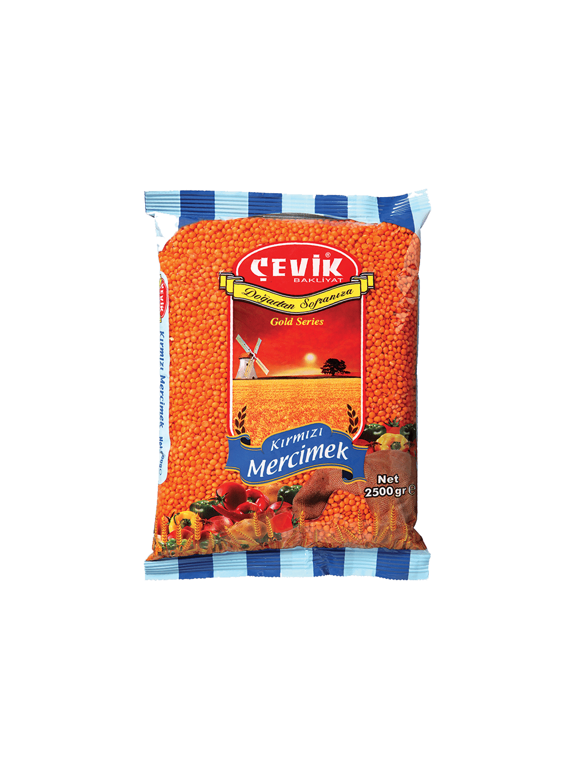 Kırmızı Mercimek 2.500 Gr.