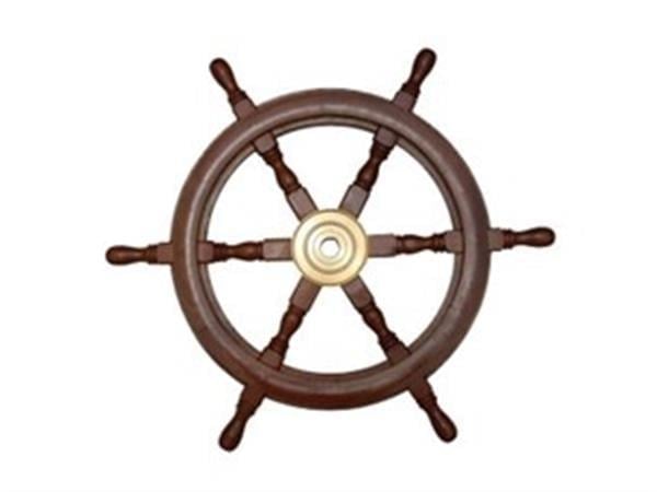 Ahşap Dümen Simidi 508mm