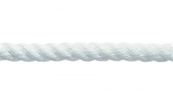 Polyester örgü halat, beyaz, 24mm
