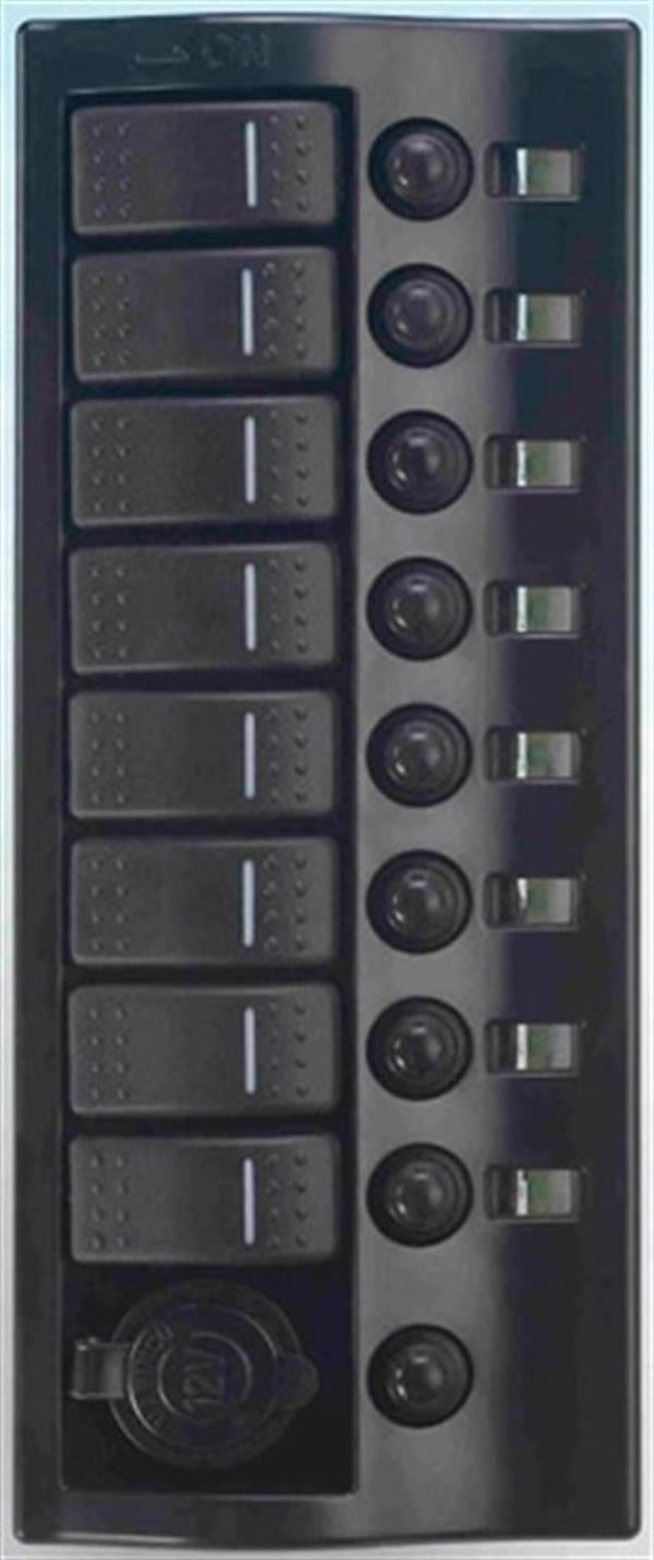 Sigorta paneli 8'li Switch Ve Çakmaklı Sigorta Paneli