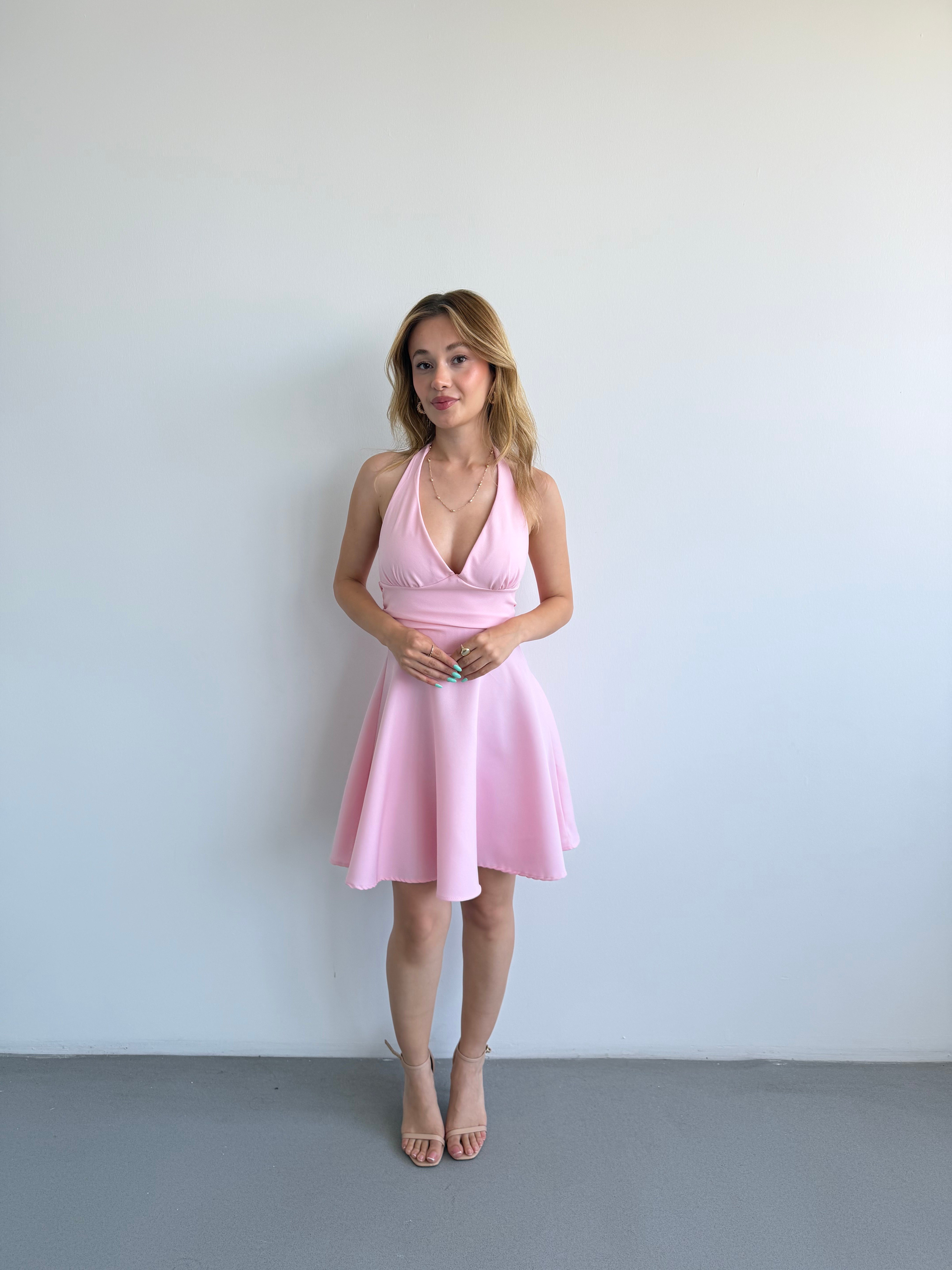 Dabıl Halter Elbise