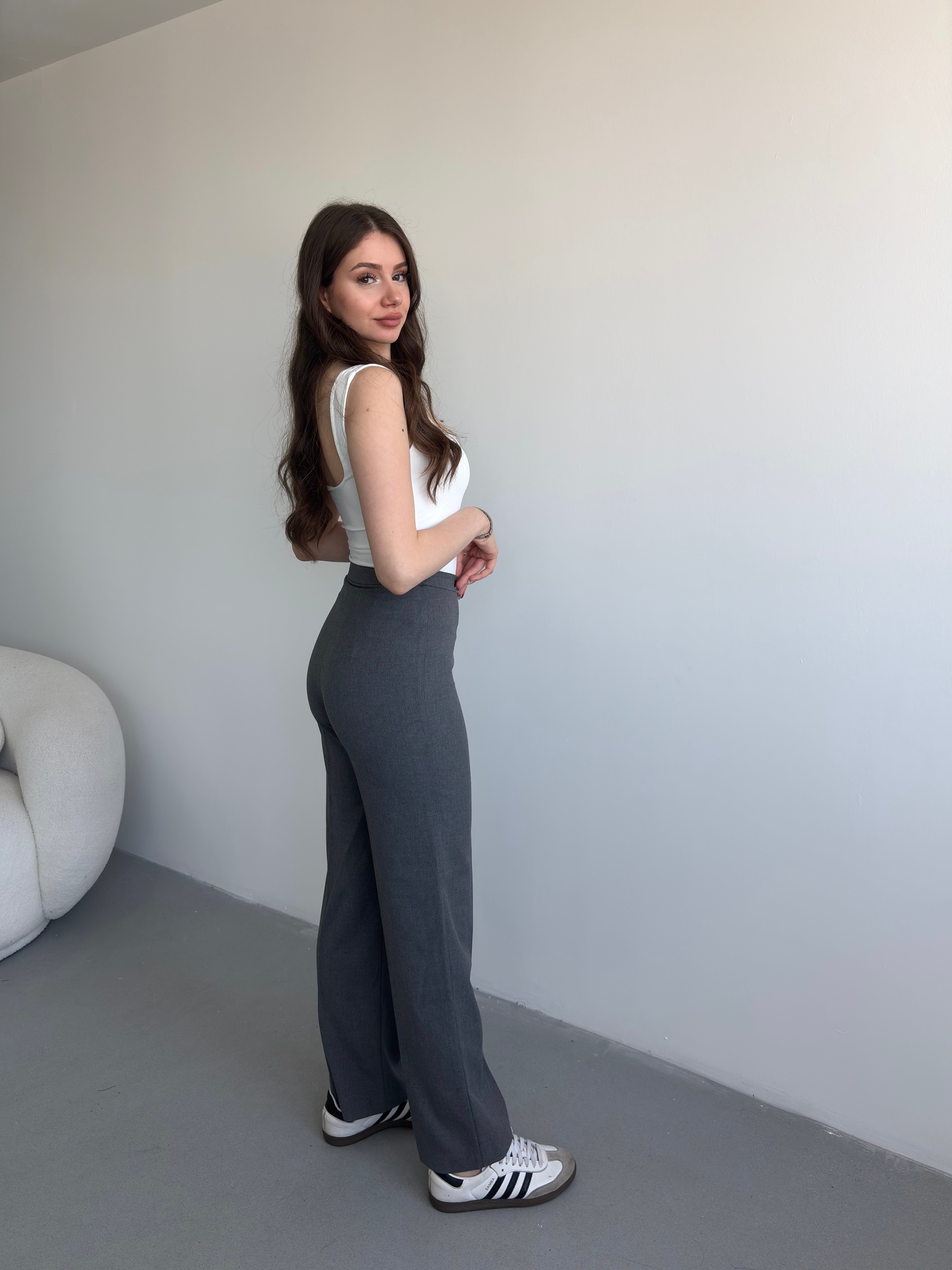 Kumaş Basic Pantolon