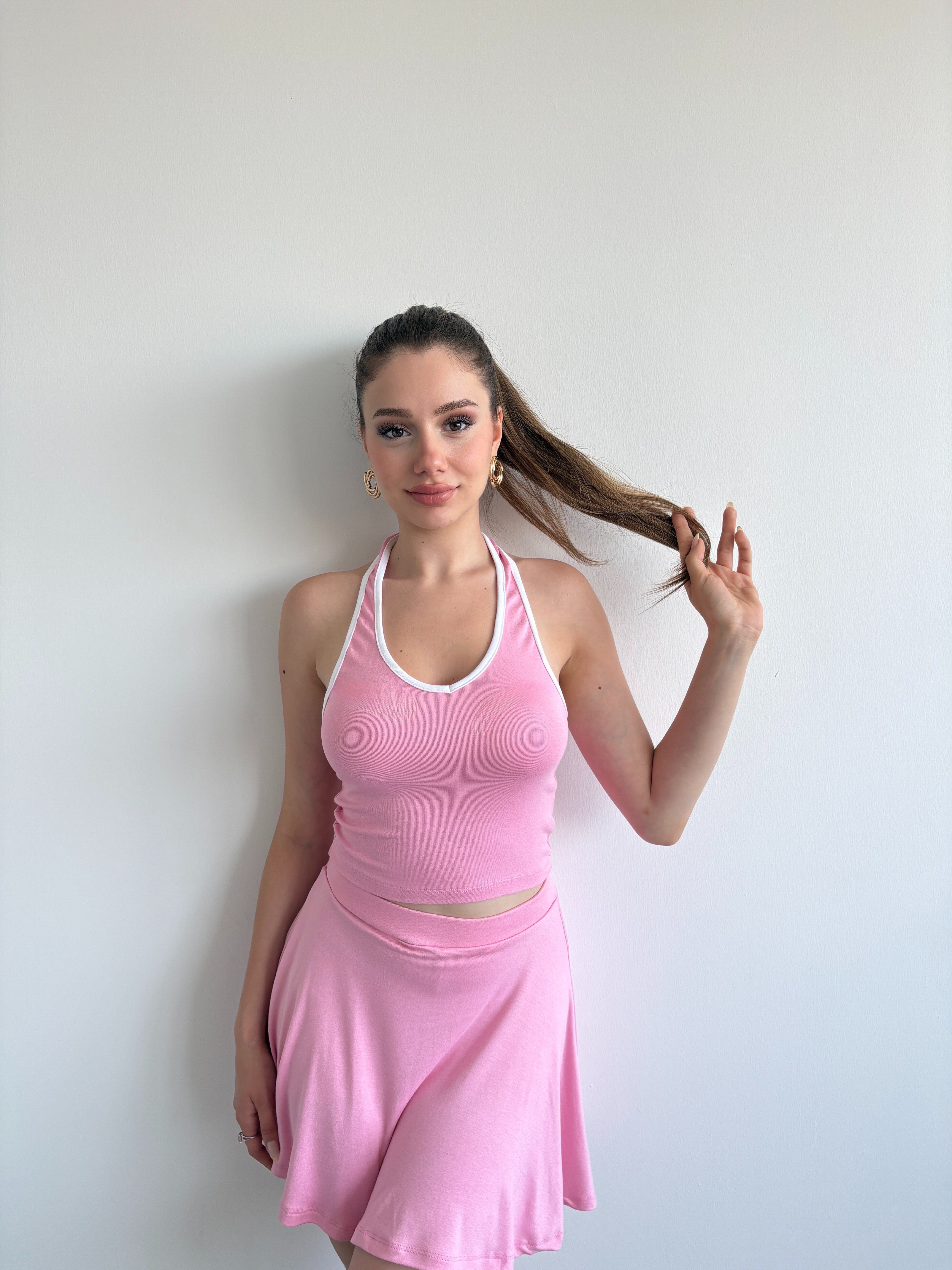 Tokalı Halter Crop