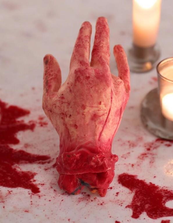 KANLI EL DEKOR CADILAR BAYRAMI DEKORU HALLOWEEN AST6666
