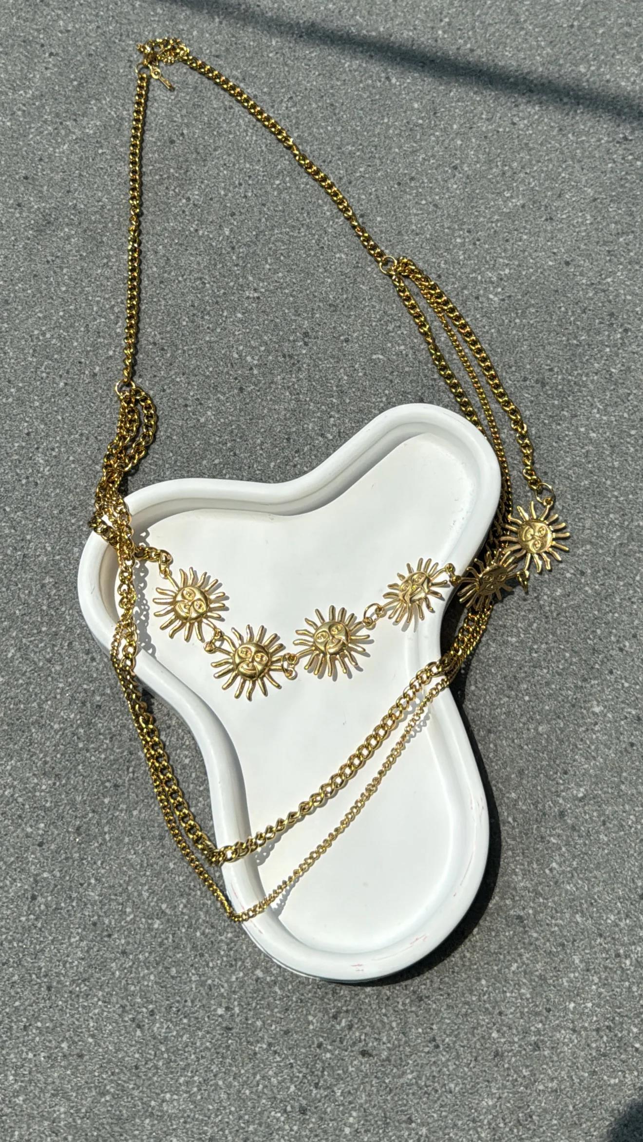 Bona Güneş Gold Bel Zinciri