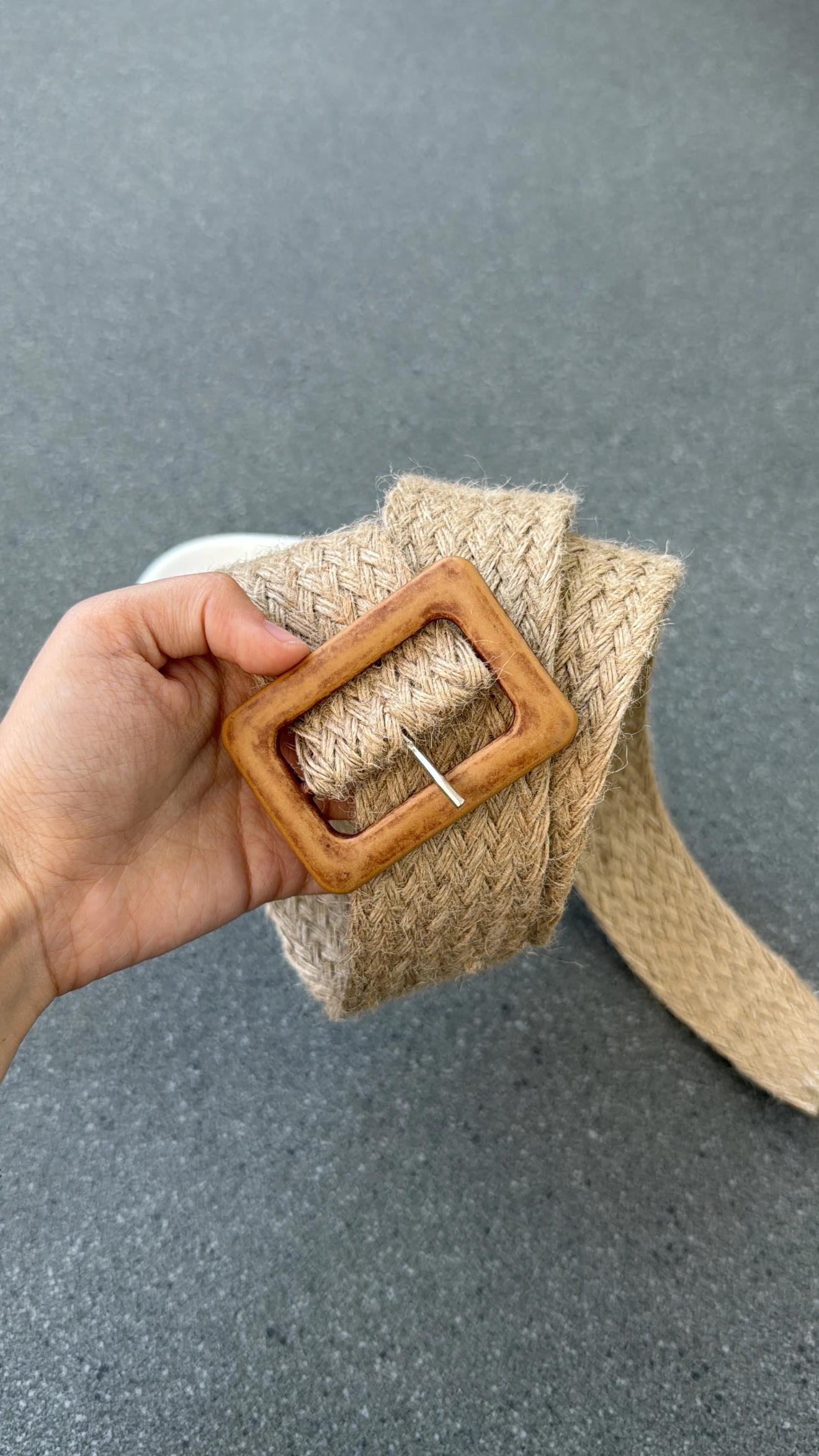 Laila Kare Hasır Kemer