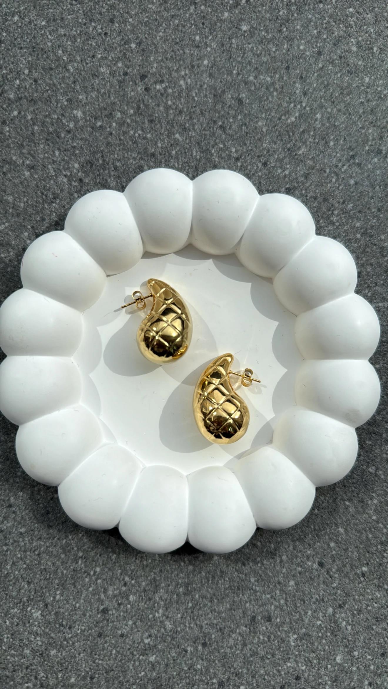 Lali Gold Damla Küpe