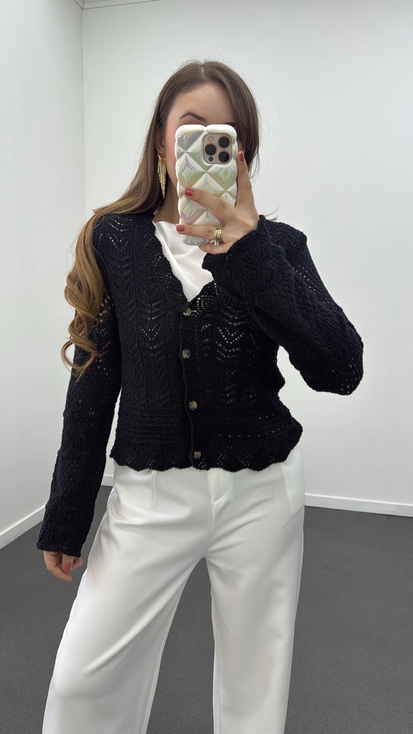 Muse Lacivert Triko Hırka