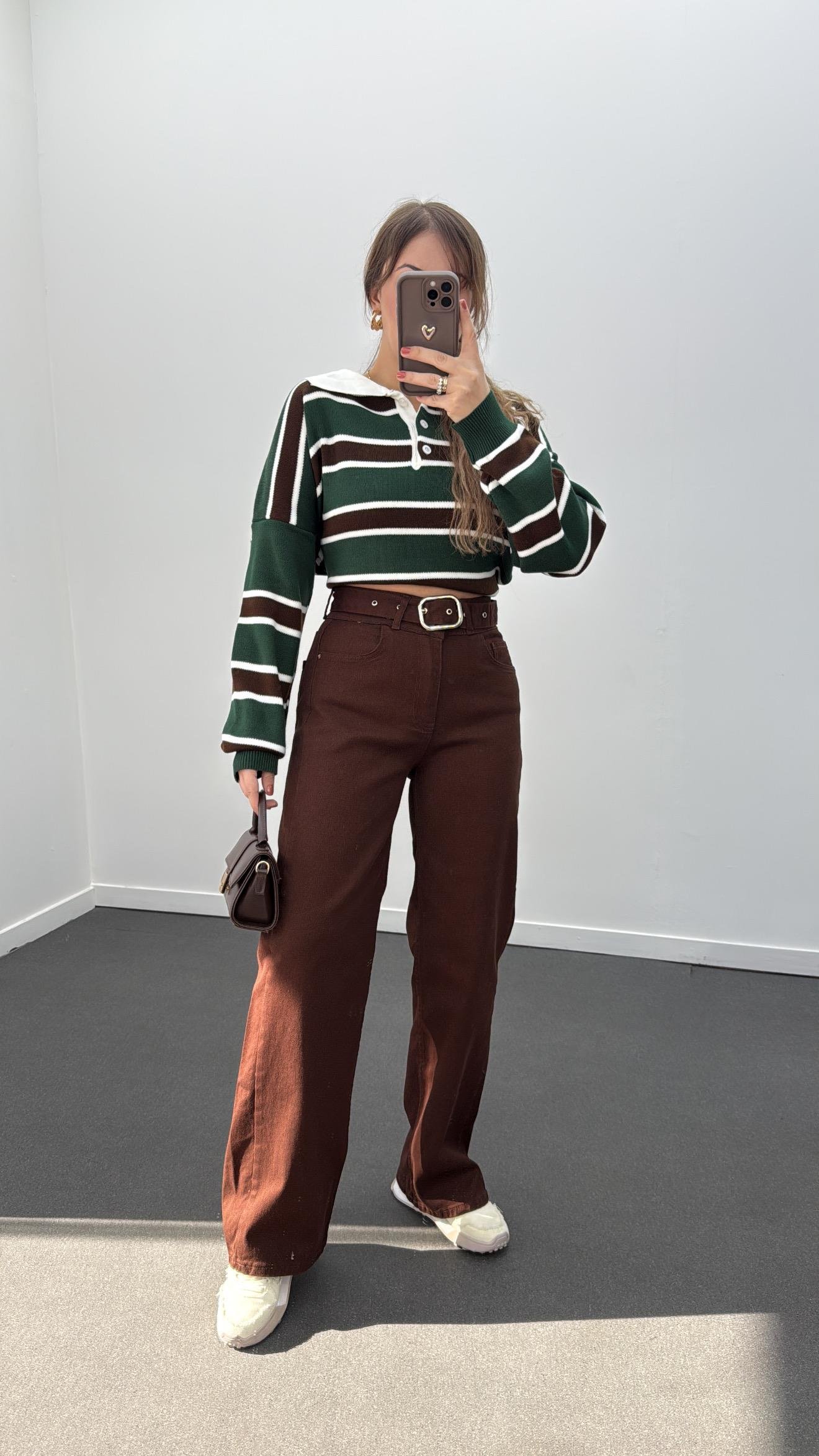 Rico Kahve Kemerli Palazzo Jean