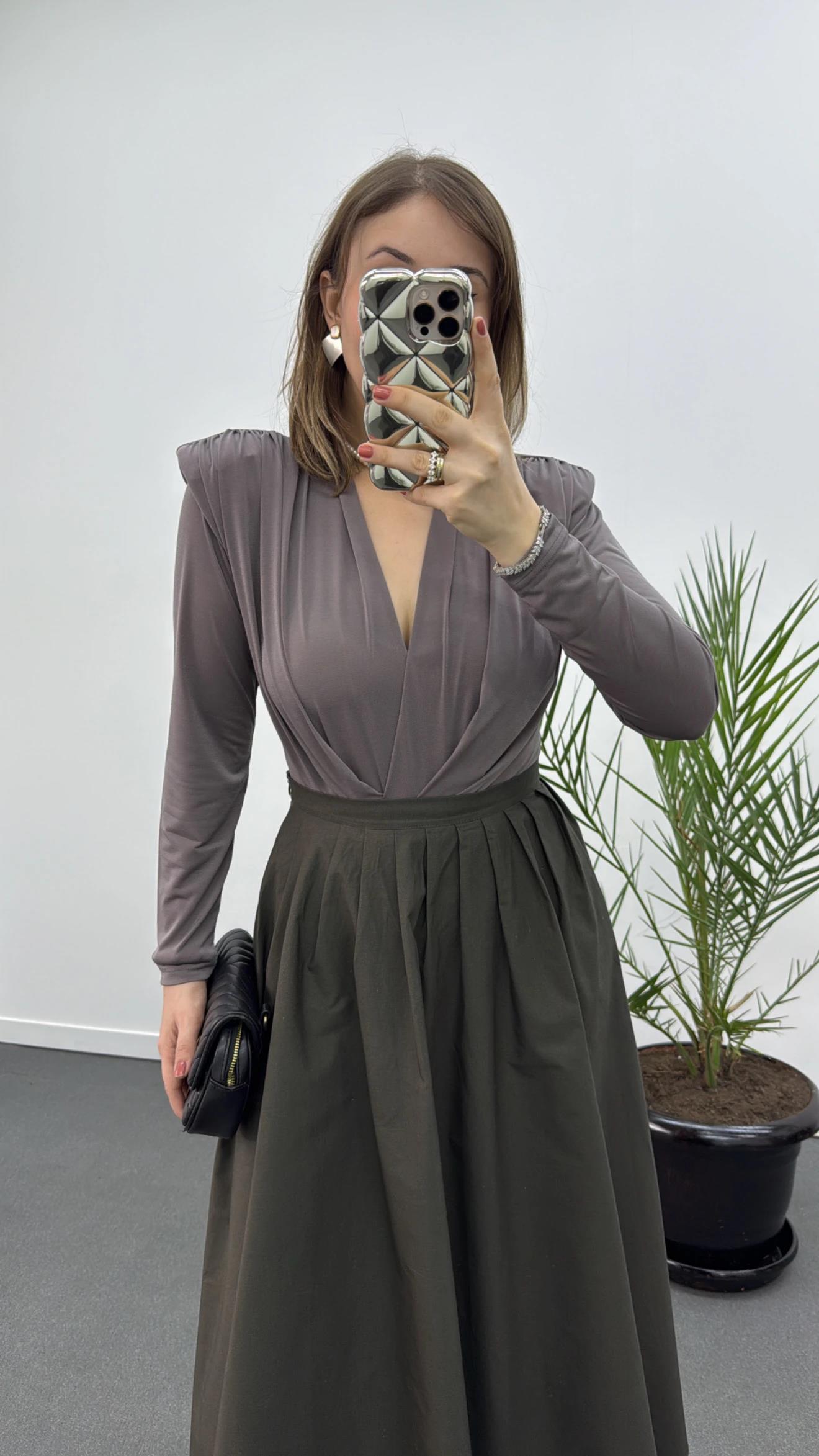 Theo Vizon Vatkalı Sandy Bodysuit