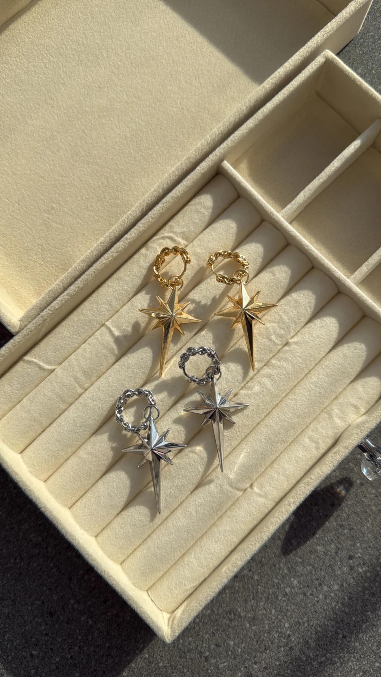 Yıldız Tasarım Küpe