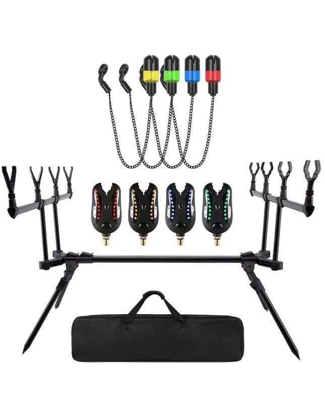 Captain 7646 Carp Sehpa Alarm Swinger 4Lü Combo Set