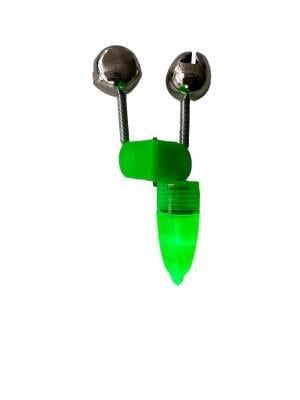 Ecotackle Plastik Maşalı Pilli Çiftli Zil 18mm