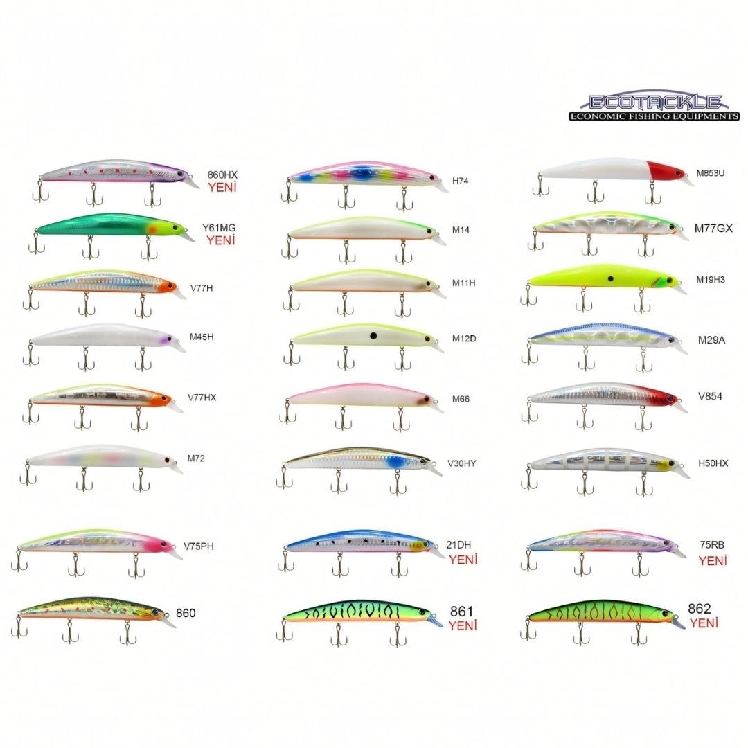 Ecotackle Ultimate Bass 125F 12.5Cm 21G Maket Balık
