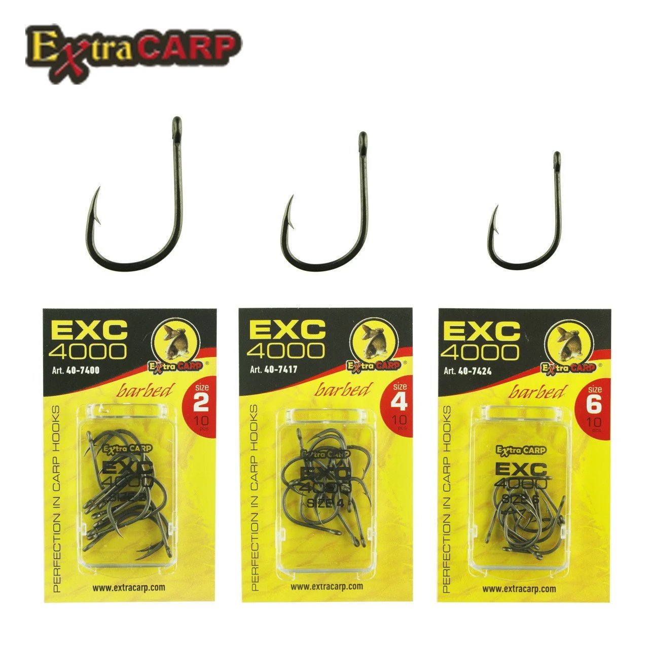 Extra Carp Hooks Exc 4000 Sazan İğnesi