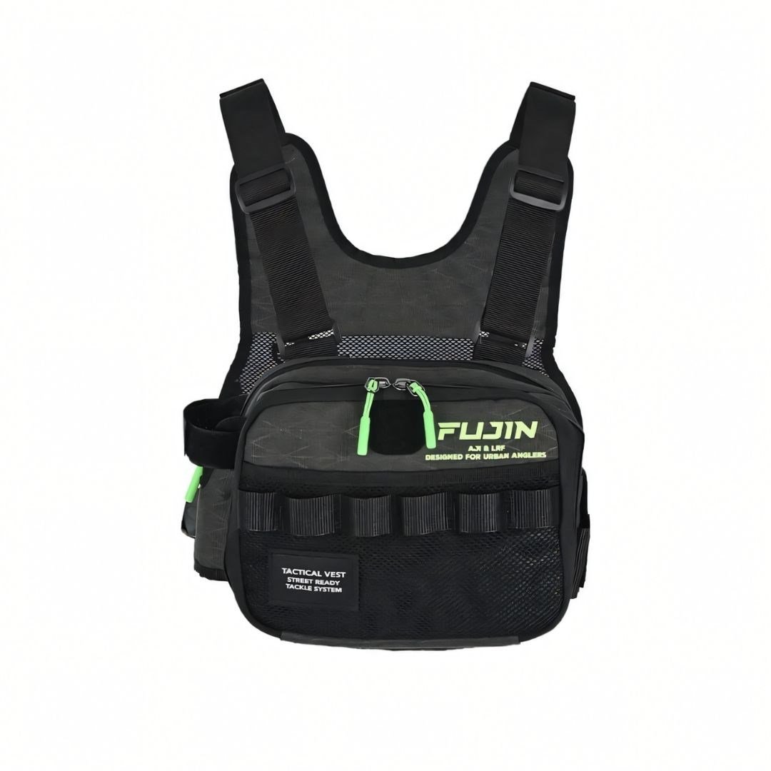 Fujin Tactical Vest Khaki Balıkçı Çantası