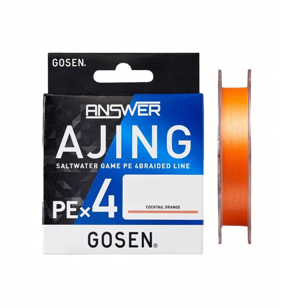 Gosen Answer Ajing PE X4 150 Mt Orange İp Misina