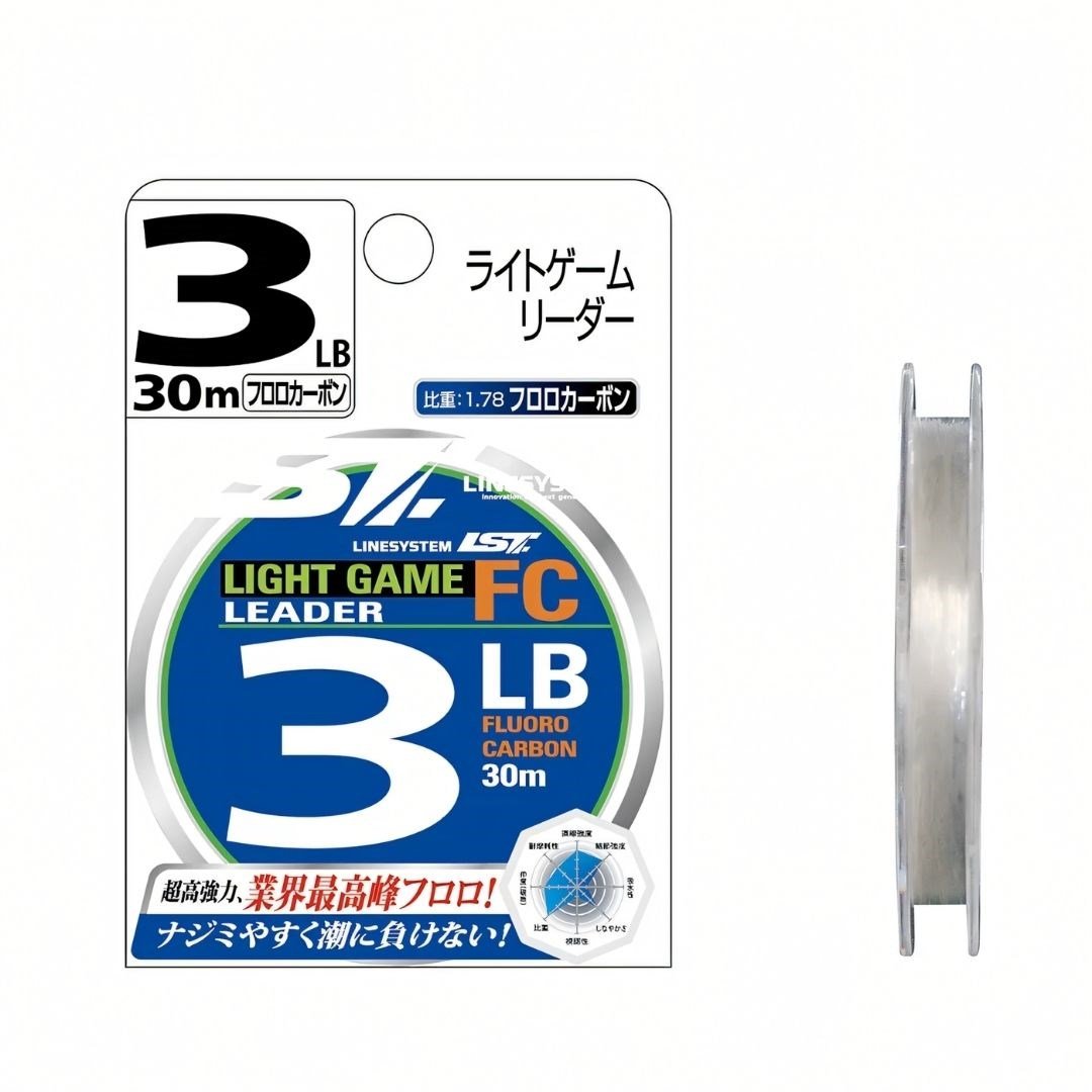 Linesystem Light Game 30 Mt Fluorocarbon Lider Misina