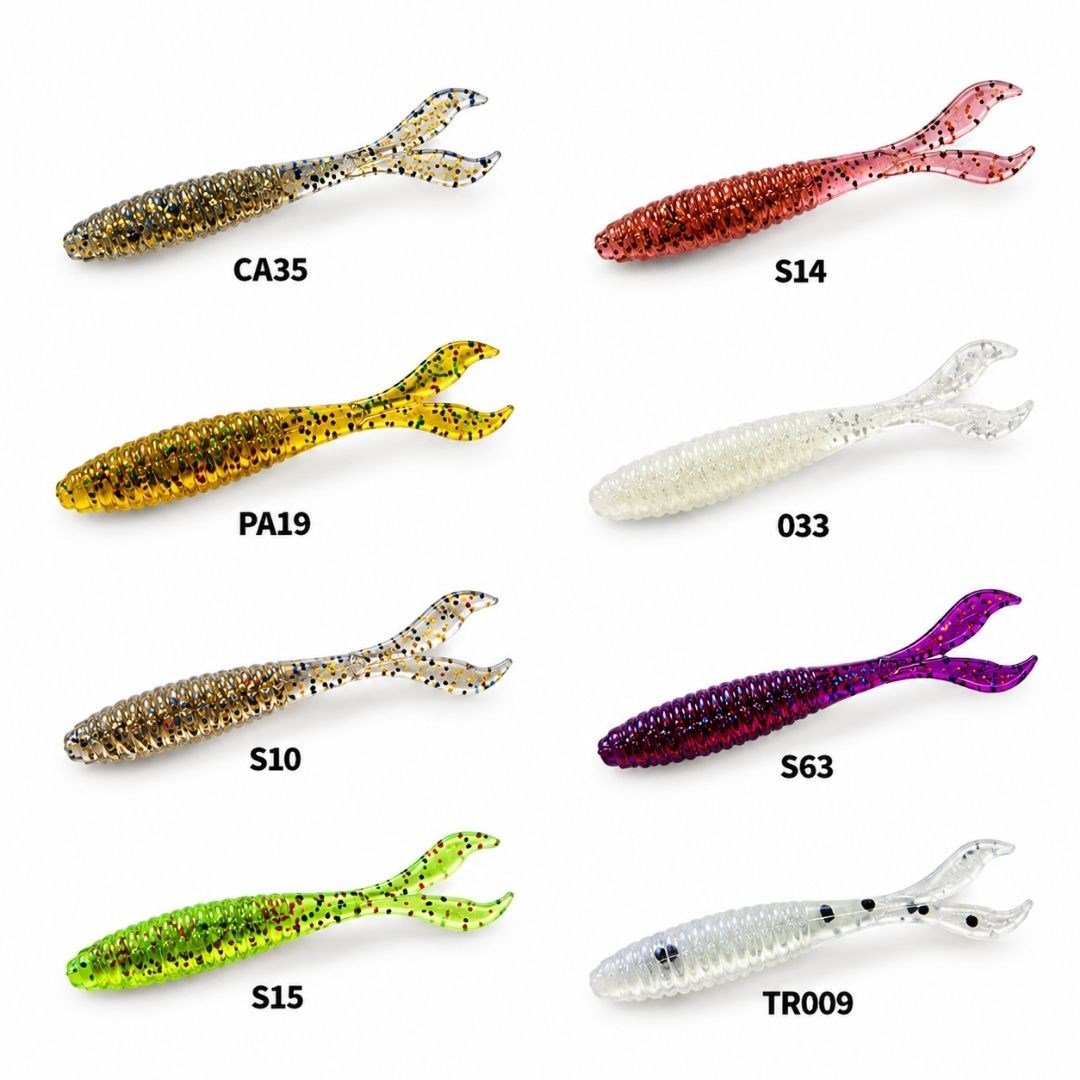 Lucky John W-Worm 3.38 Cm LRF Silikon Yem