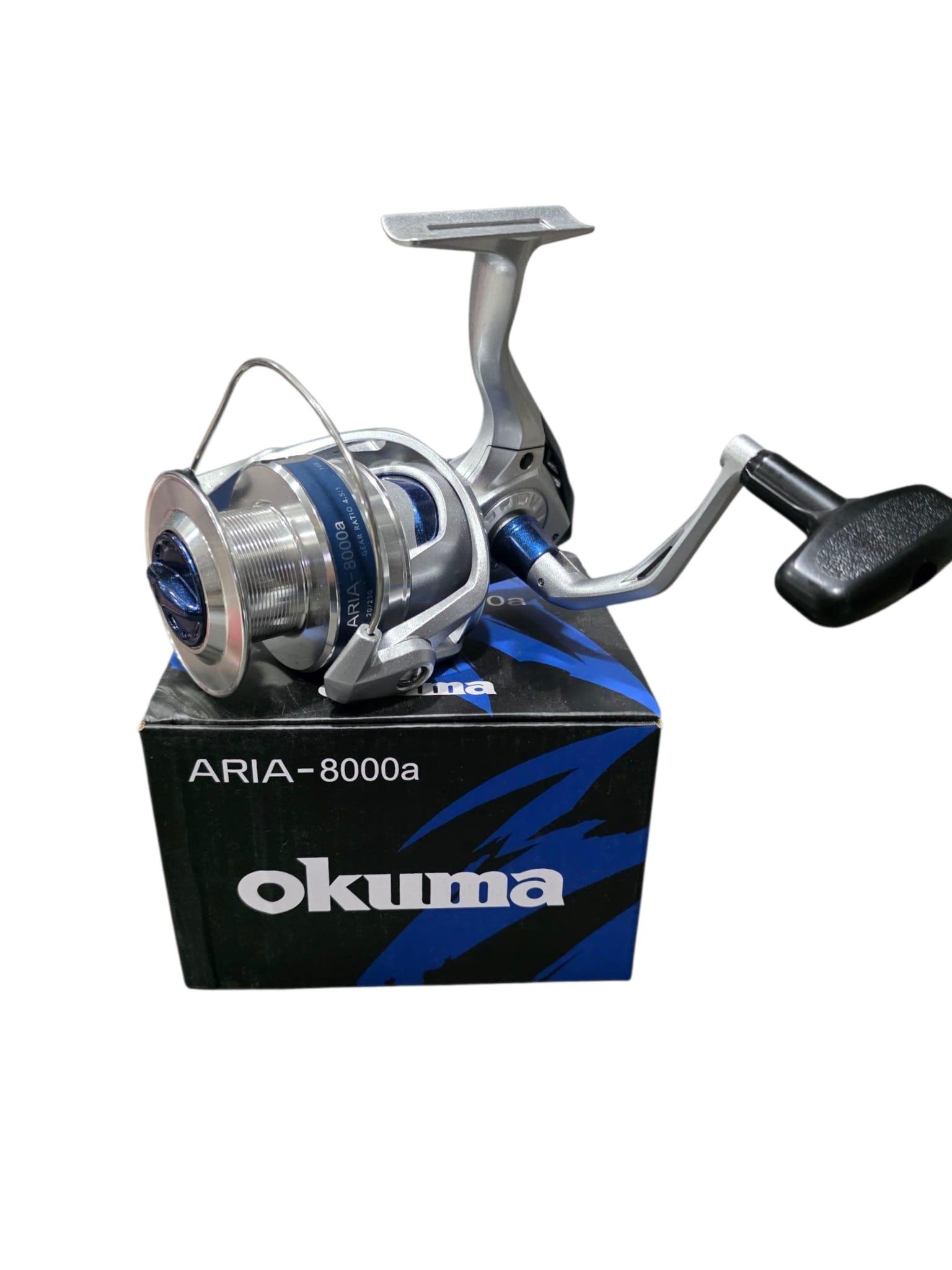 Okuma Arıa-8000A Painting Silver 1Bb Olta Makinesi