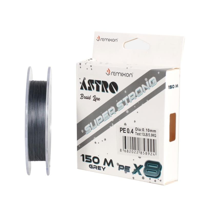 Remixon Astro 8x 150 mt Grey İp Misina