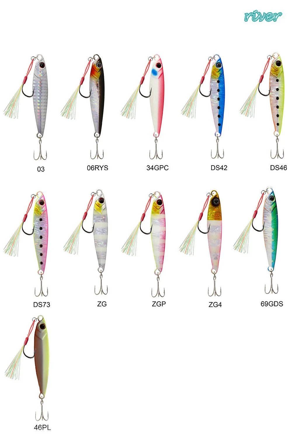 River Alonso 8.5cm 40gr Metal Jig Yem