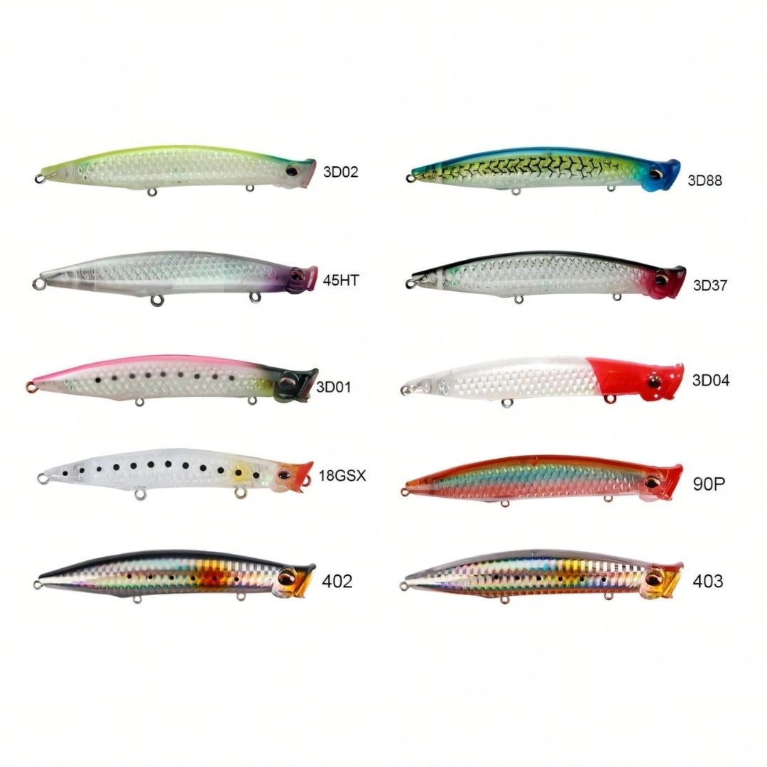 River Pop'n Catch 3D 12.5 Cm 19 Gr Su Üstü Popper Maket Balık