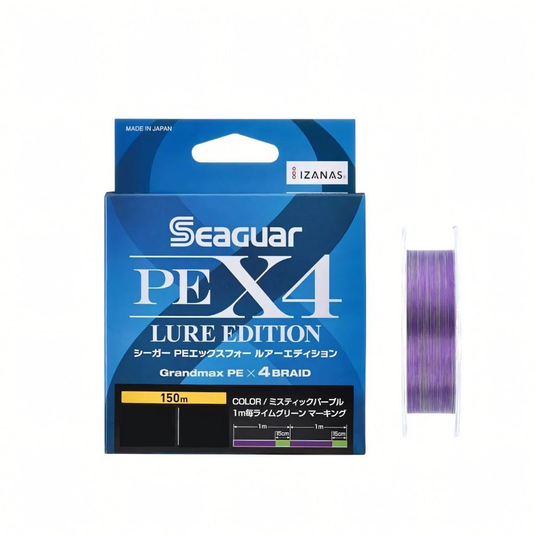 Seaguar Lure Edition PE X4 150 Mt Multi Color İp Misina
