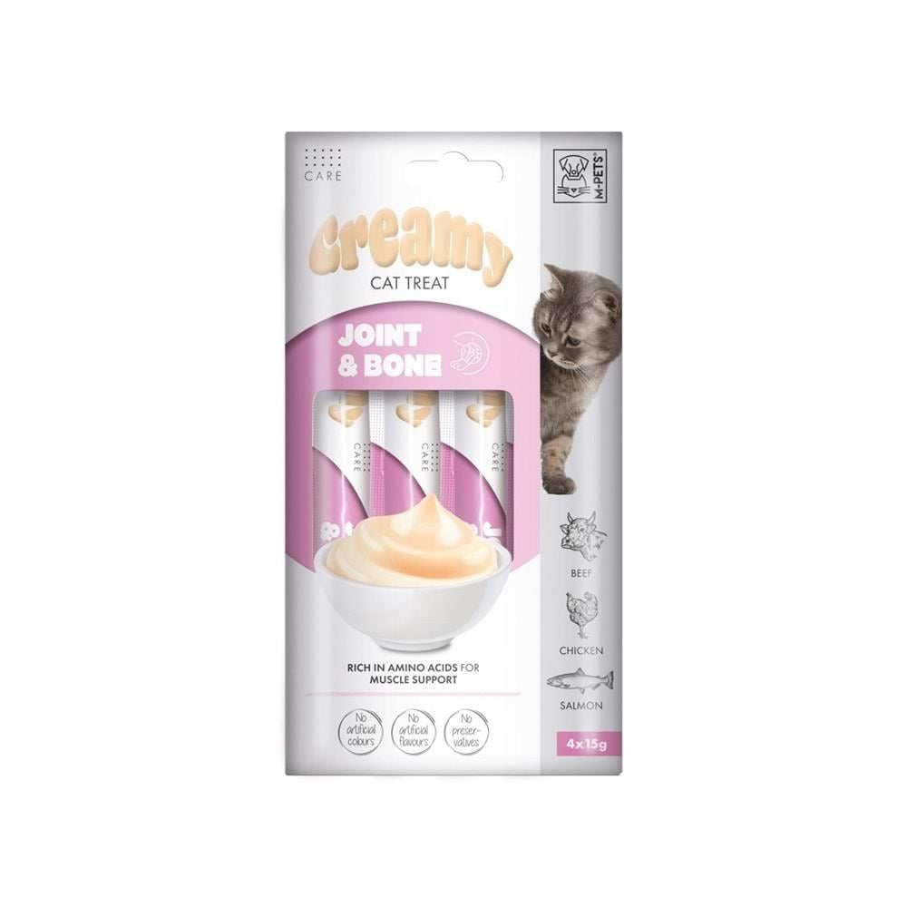 M-pets Joint ve Kemik Fonksi̇yonel Creamy Kedi̇ Ödülü 4x15 gr - 19050399