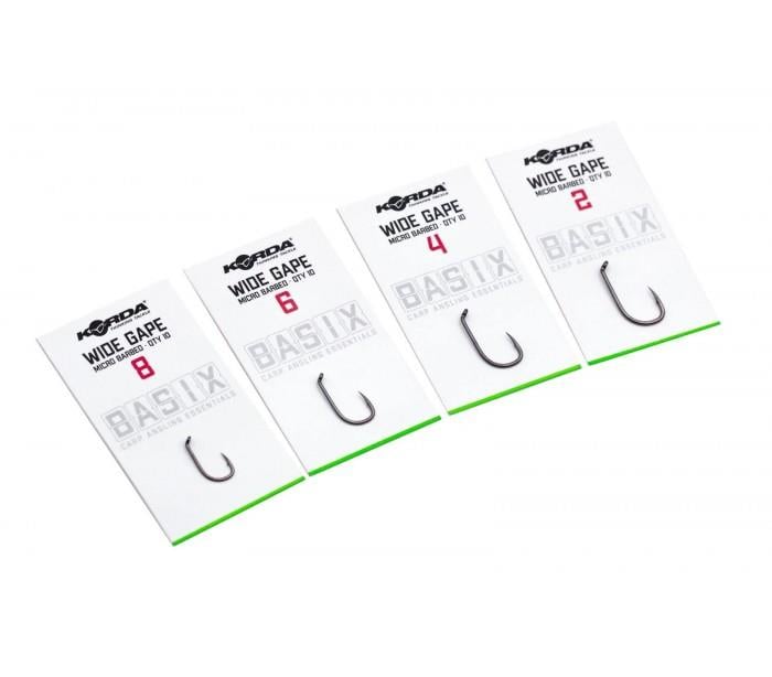 Korda Basix Wide Gape Hooks