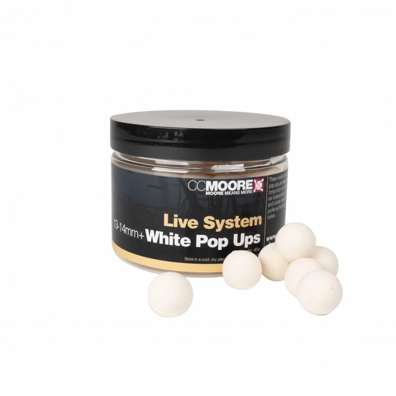 Live System White Pop Ups
