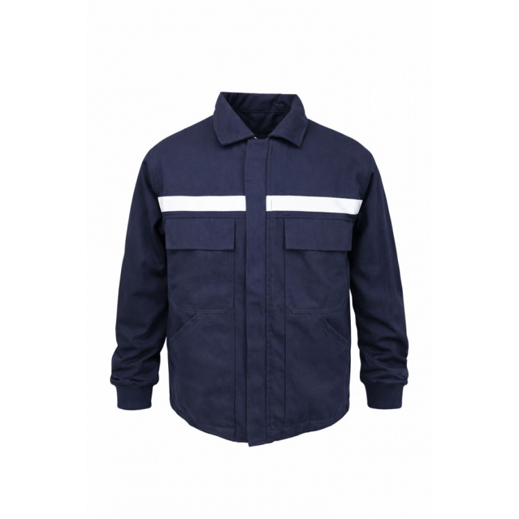 Gabardin 7/7 Reflektörlü İş Montu Lacivert