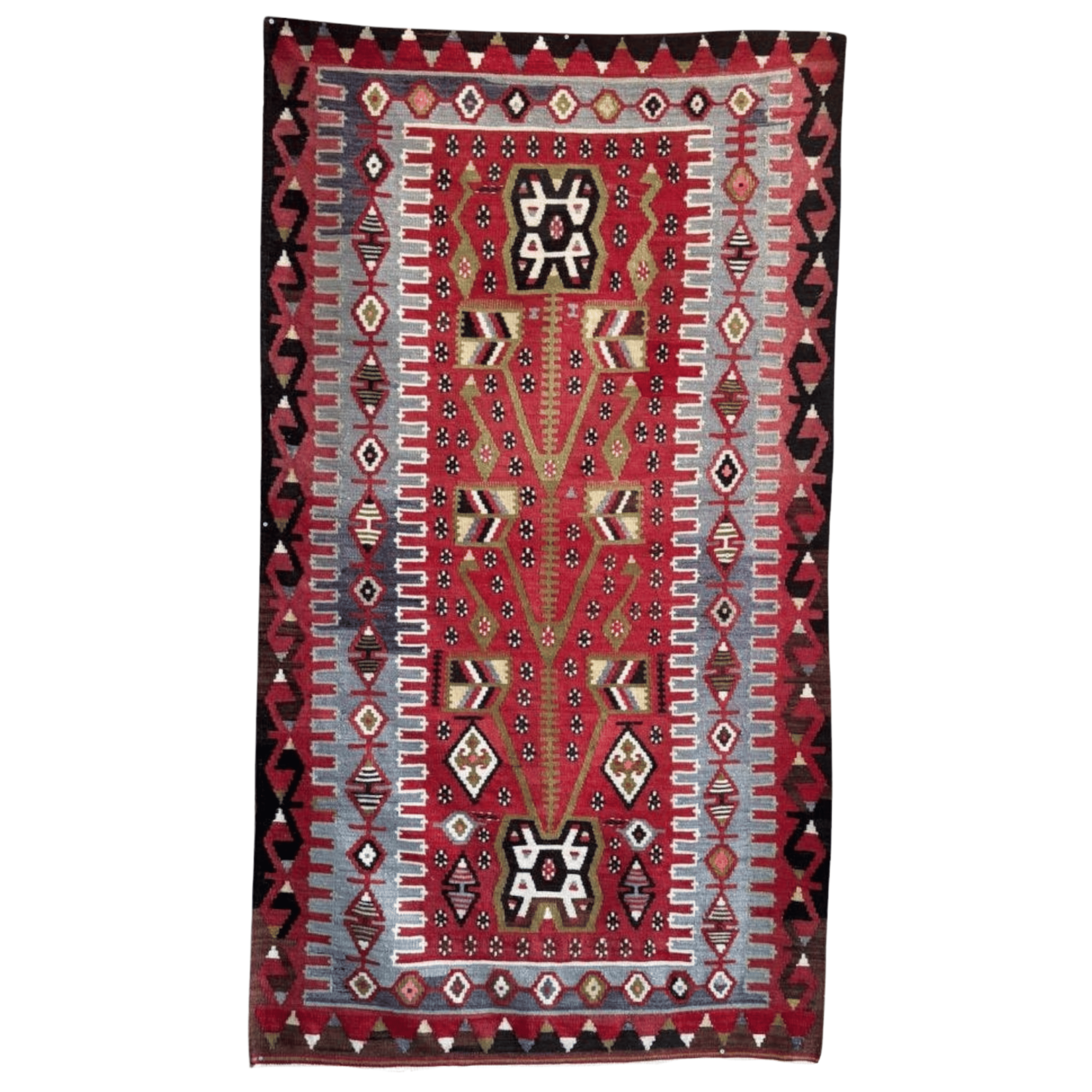 El Dokuması Antik Kilim 2 (100 cm x 180 cm)