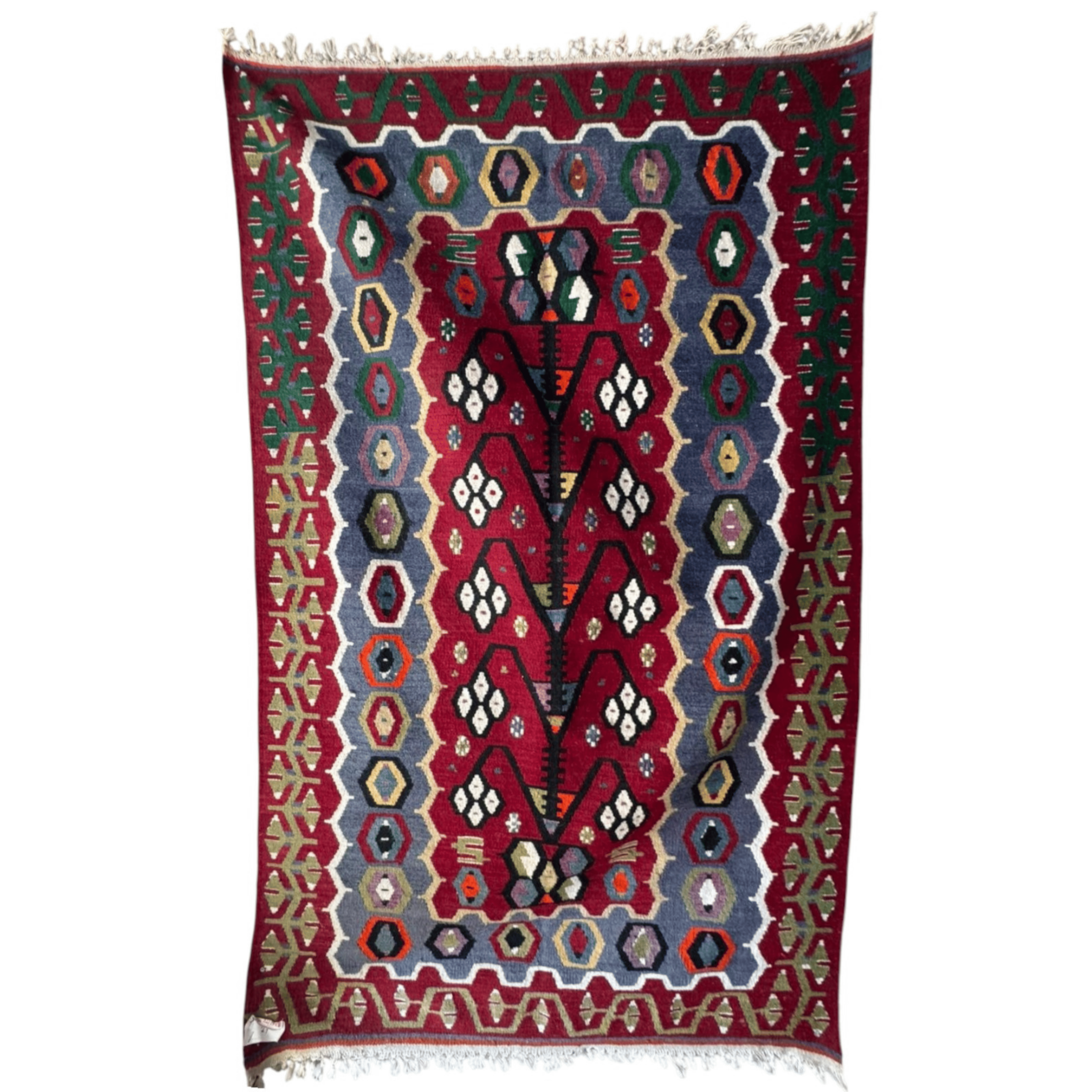 El Dokuması Antik Kilim 4 (104 cm x 170 cm)