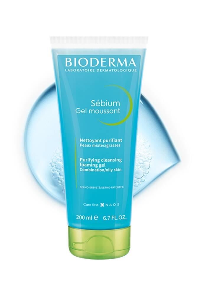 Bioderma Sebium Foaming Gel 200 ml Arındırıcı ve Temizleyici Jel